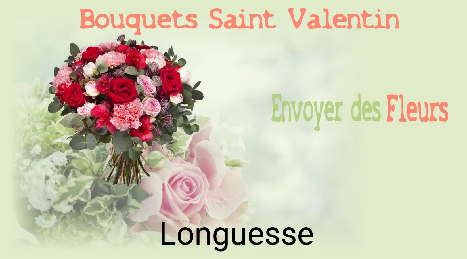 Roses de Saint-Valentin livrées à Longuesse